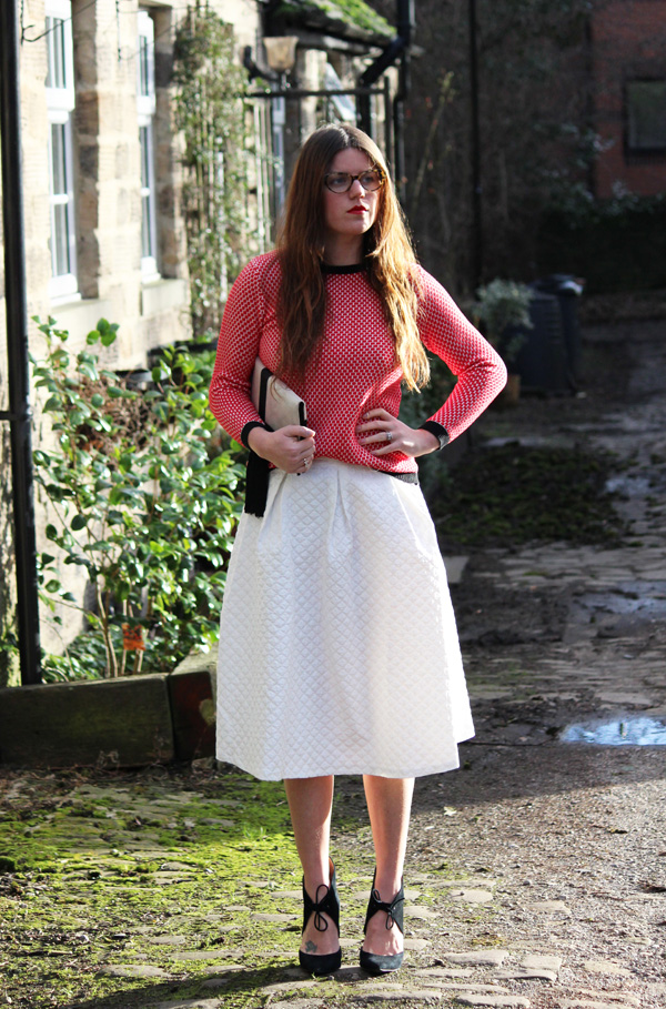 Fashion Street Style England Jade Rose Blog: National Wear Red Day