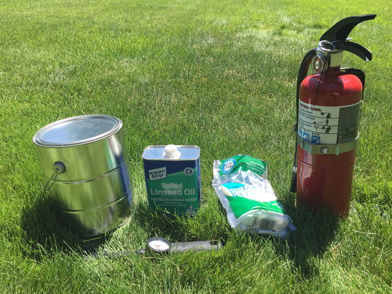 Davy's Blog Spontaneous Combustion of Linseed Oil