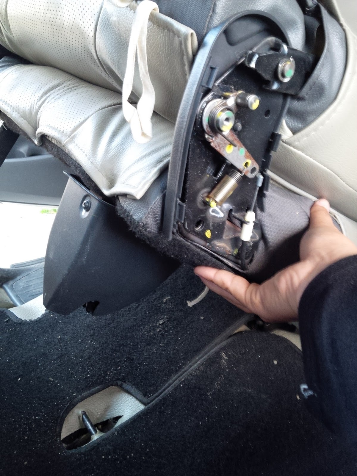 Cara Membuka Kursi/Bangku Jok Avanza/Xenia Terkunci