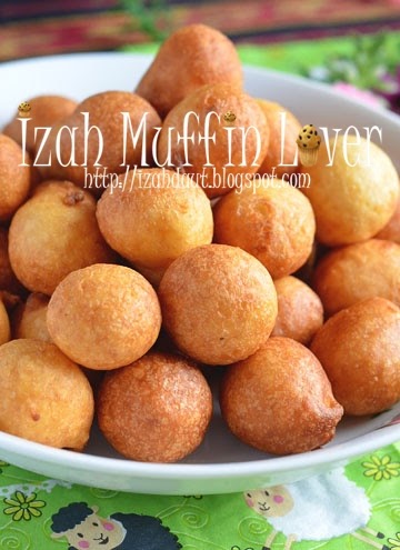 Izah Muffin Lover: Cucur Susu Lemak Manis