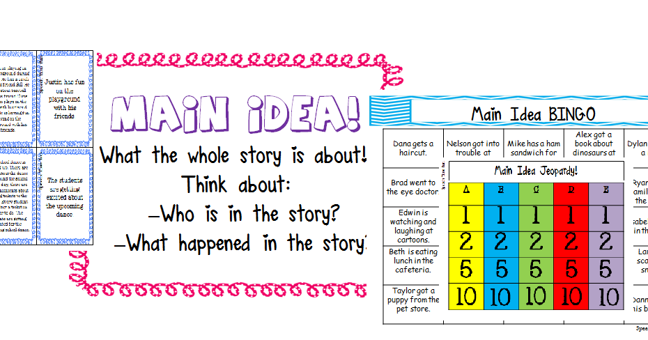 reading-comprehension-stories-main-idea-games