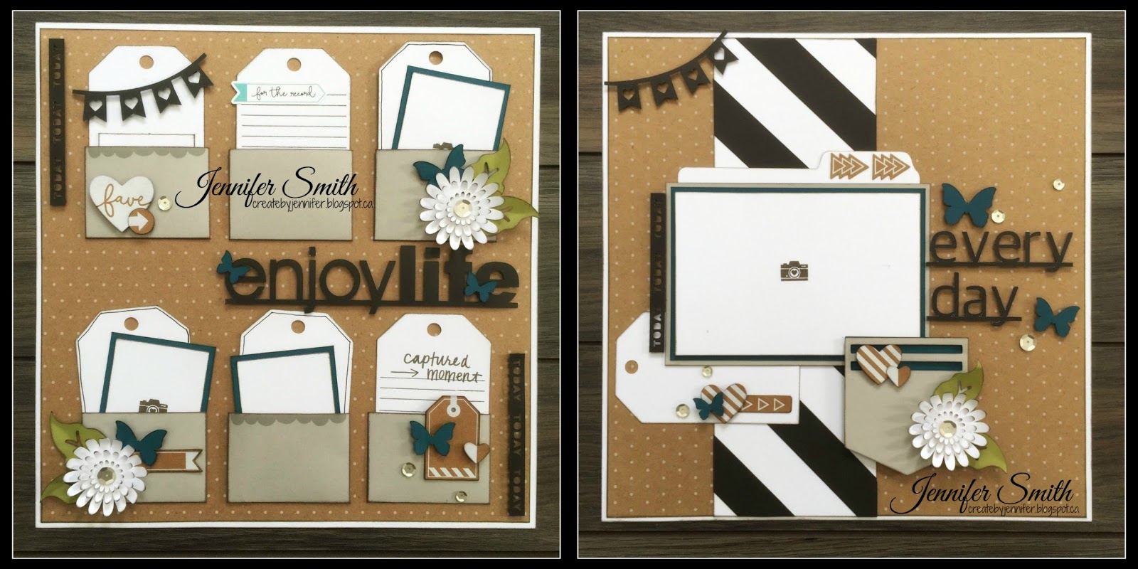 page rustic elements. with some bold patterns and down to earth elements this page is going be a perfect fit for almost any set of photos! rustic e
