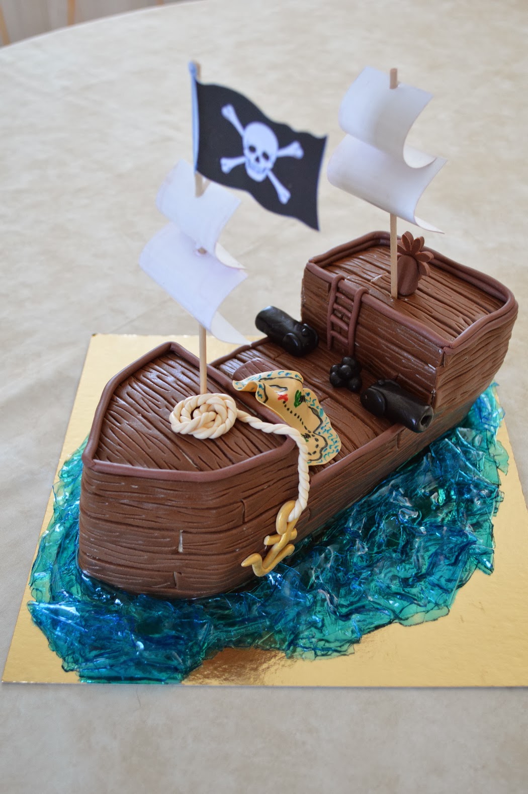 Gateau Bateau Pirate Tuto Facile
