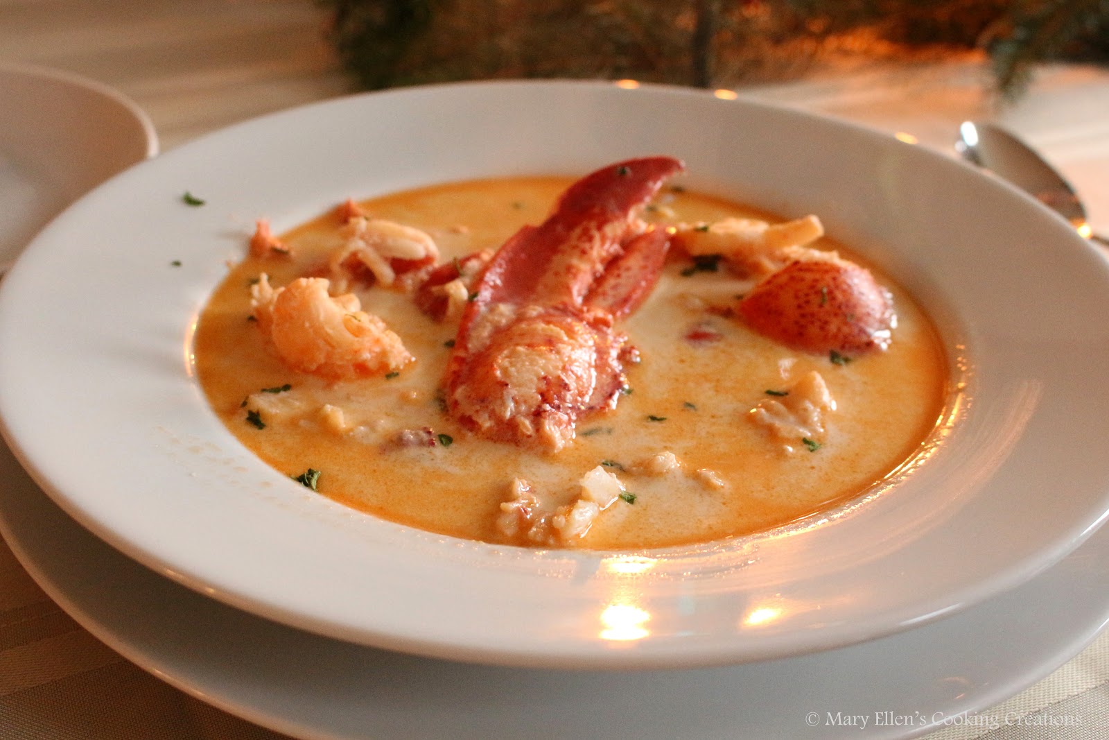 Maine Lobster Stew.