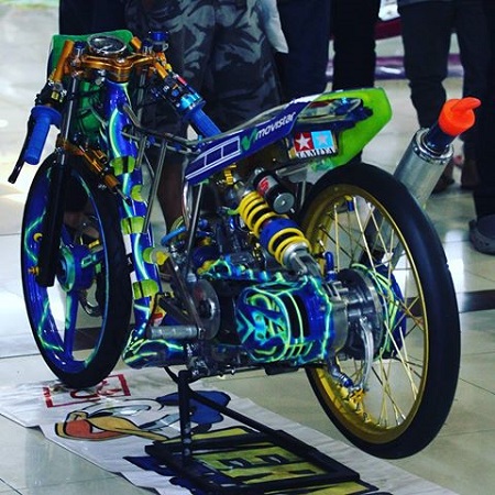 Gambar modifikasi motor drag terbaru modifikasi motor drag