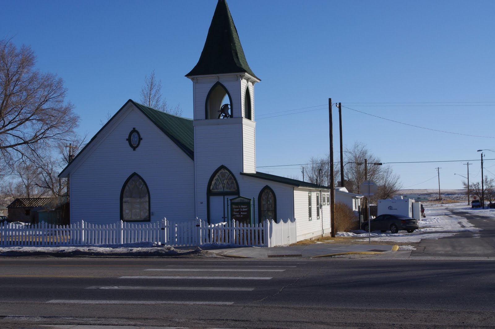 Churches of the West Community Presbyterian Church, Shoshoni Wyoming