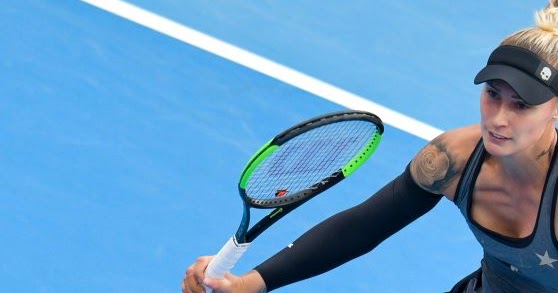 Polona Hercog Qualifying Match Clicks for 2019 WTA Qatar Open in Doha