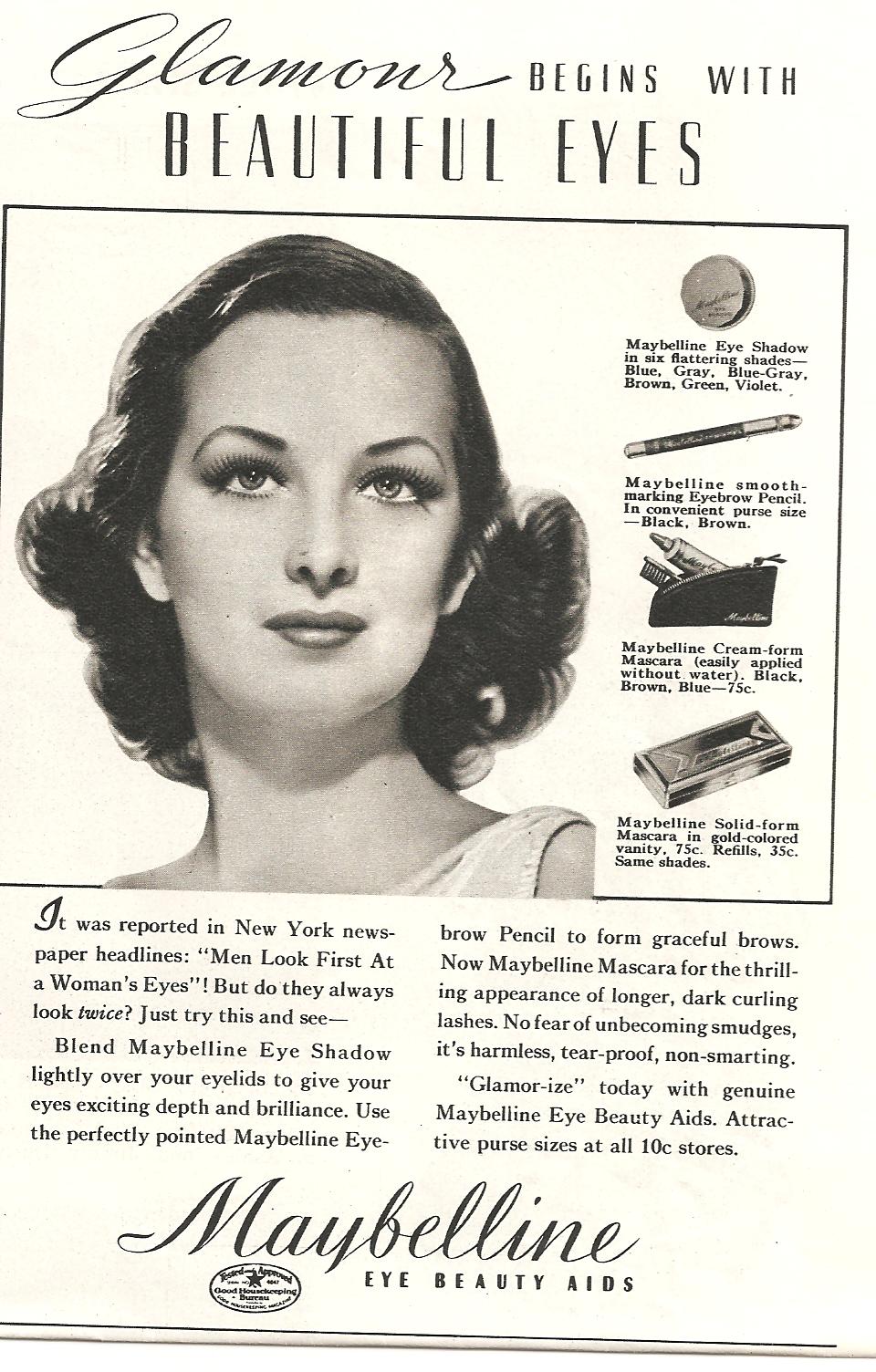 THE MAYBELLINE STORY Actress PAULETTE GODDARD DONATED her beloved