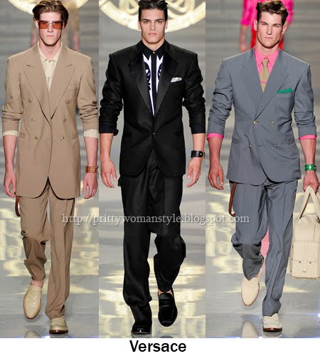 Versace мъжки костюми 2012