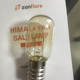 Lámpara de Sal del Himalaya de Zanflare