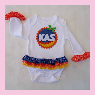 Body personalizado Flamenco Kas camisetas-bodys-bebe-personalizados