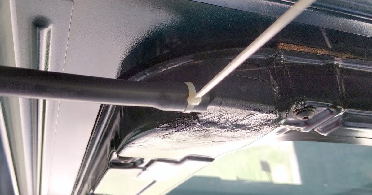 DiscoverThat Journal Fix sunroof drain