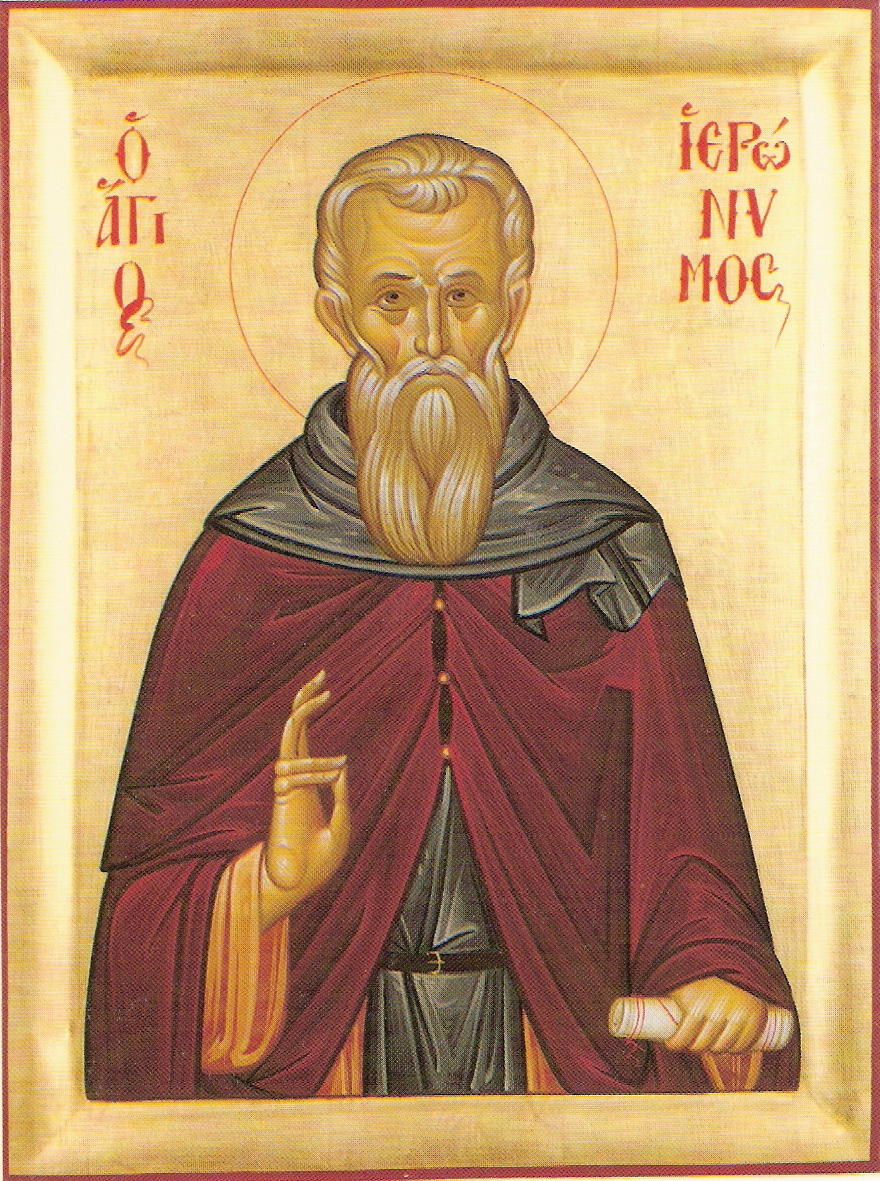 ORTHODOX CHRISTIANITY THEN AND NOW Saint Jerome of Stridon (+ 420)