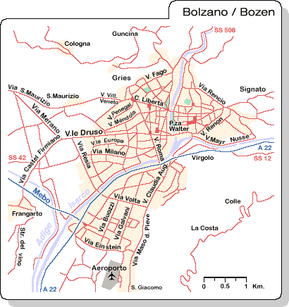 Guía Latina de Bolzano: Información