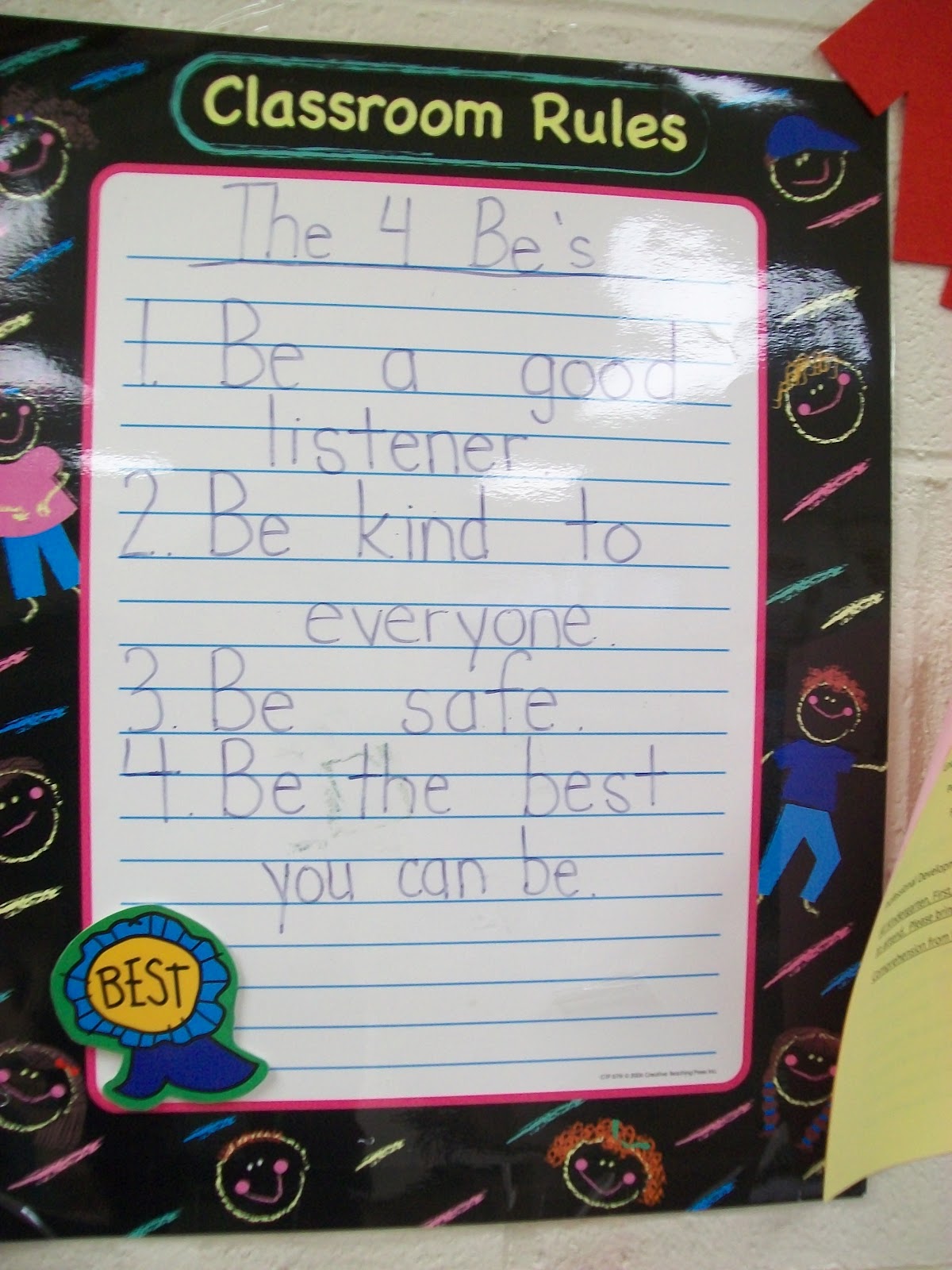 Cozy Kindergarten: Expectations