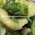 Orecchiette pugliesi integrali con asparagi, zucchine e guanciale