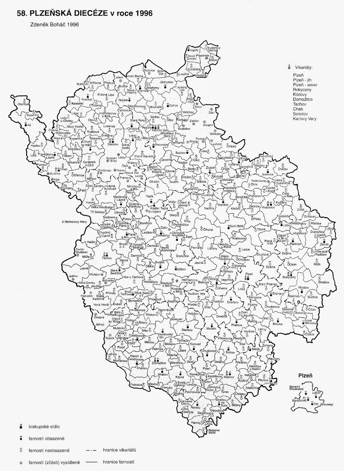 Czech Genealogy for Beginners: Maps of Czech catholic parishes