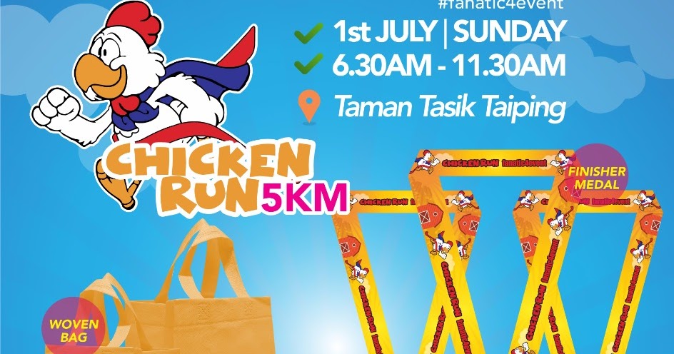 RUNNERIFIC Chicken Fun Run  Taiping  Perak