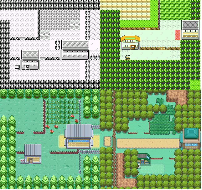 Pokémon FireRed e LeafGreen- Localização de todos os Pokémon Lendários