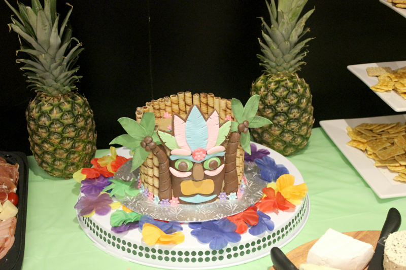 Hawaiian Luau Themed First Birthday Party