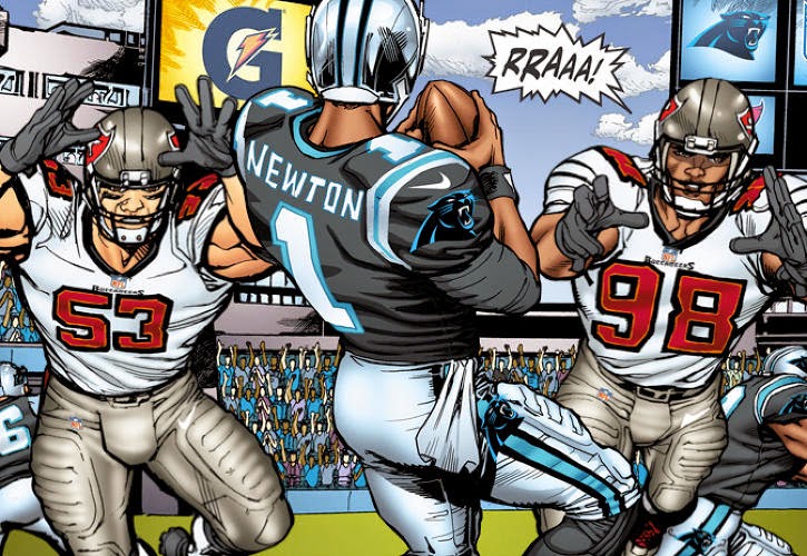 A GEEK DADDY Gatorade & DC Comics Team Up to Bring NFL Gridiron Heroes