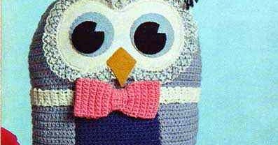Graduation Owl Free Vintage Crochet Pattern
