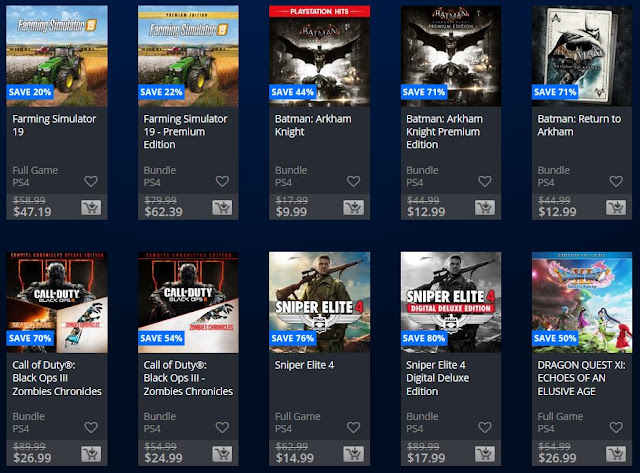 خصومات شهر مارس الجنونية تطلق على متجر PlayStation Store العربي و عناوين ضخمة بسعر جد مخفض 