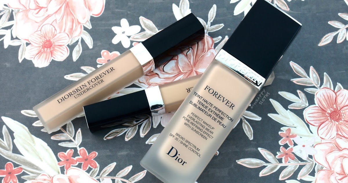 Belastingen Meer dan wat dan ook Gelijk Forever Perfect Skin with Dior | Diorskin Forever Perfect Foundation &  Forever Undercover Concealer: Review and Swatches | The Happy Sloths:  Beauty, Makeup, and Skincare Blog with Reviews and Swatches