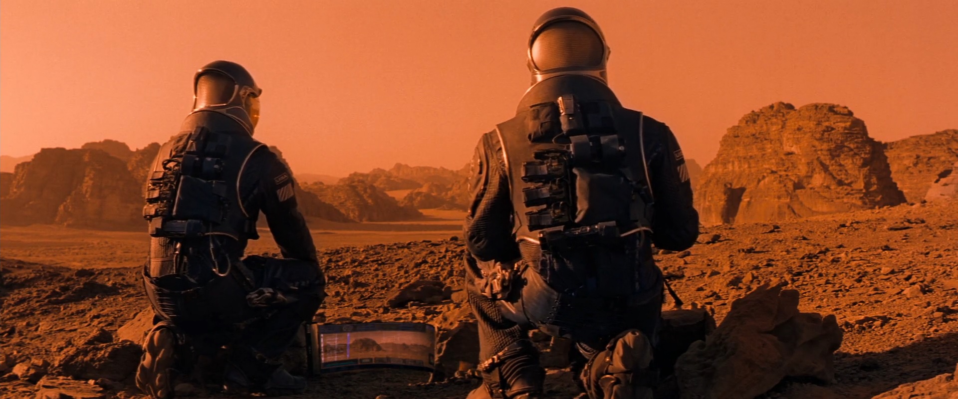Mars movie review Red (2000) human Mars