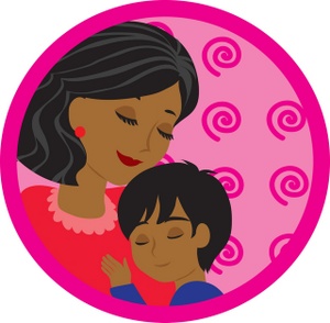 free clipart of mother and child - photo #6