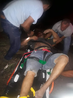 Acidente envolvendo carro e moto entre Capim Grosso e Ramal de Quixabeira Acidente envolvendo carro e moto entre Capim Grosso e Ramal de Quixabeira