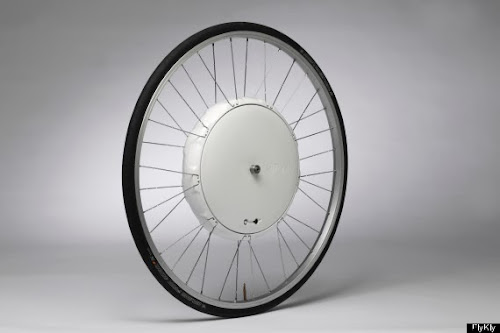 motorised bicycle wheel