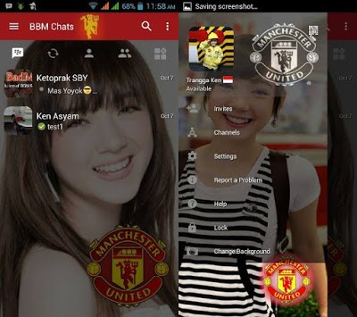 Download BBM Manchester United v3.0.1.25 APK Download BBM Manchester United v3.0.1.25 APK