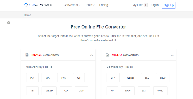 Kompres Video Menggunakan Situs WEB www.freeconvert.com