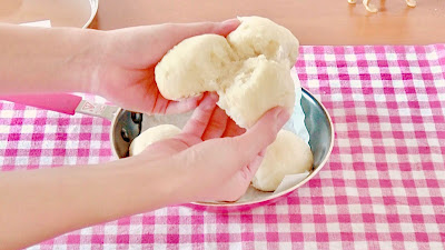 QUICK Soft White Dinner Rolls in a frying pan