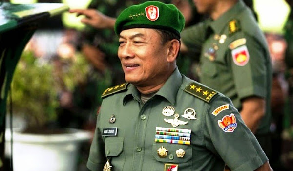 Panglima TNI Jenderal TNI Moeldoko. PROKIMAL ONLINE Kotabumi Lampung Utara