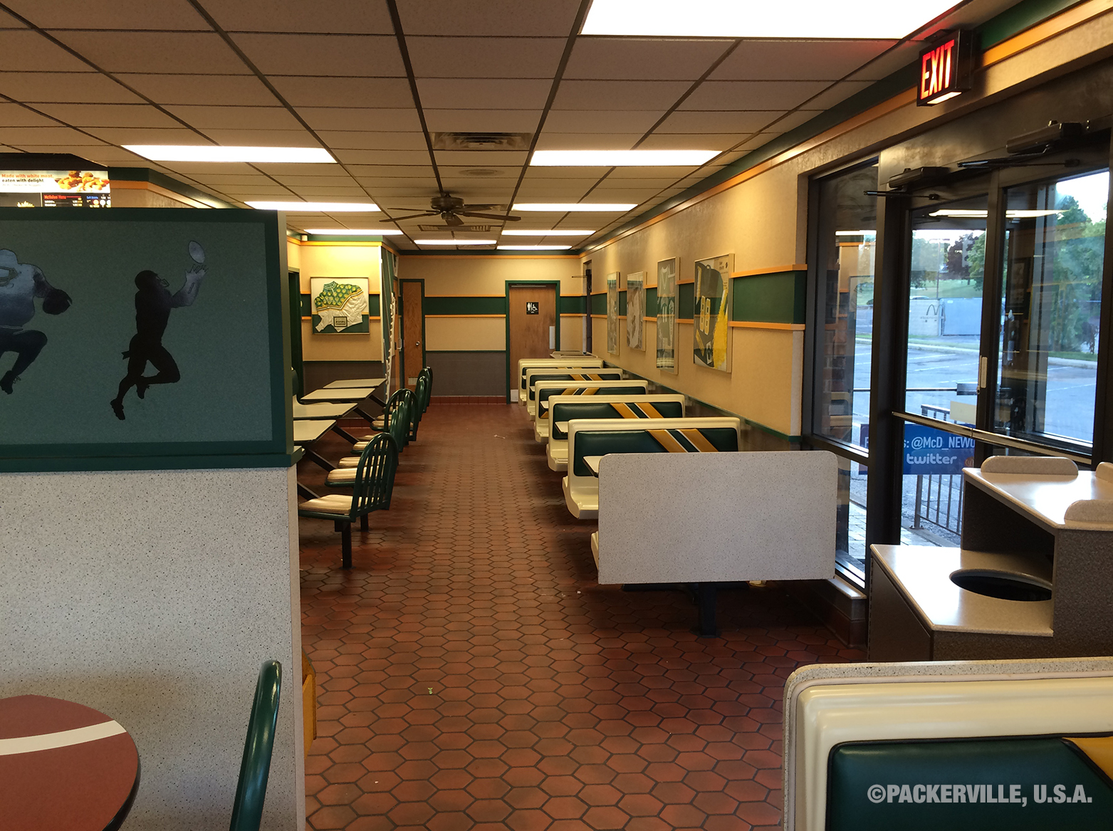 PACKERVILLE, U.S.A. Oneida Street McDonald's