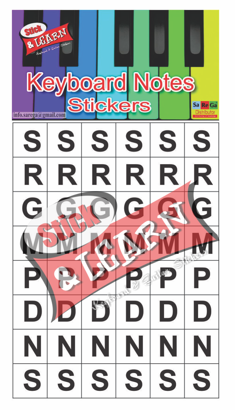 Stick & Learn Musical Notes Stick & Learn Musical Notes