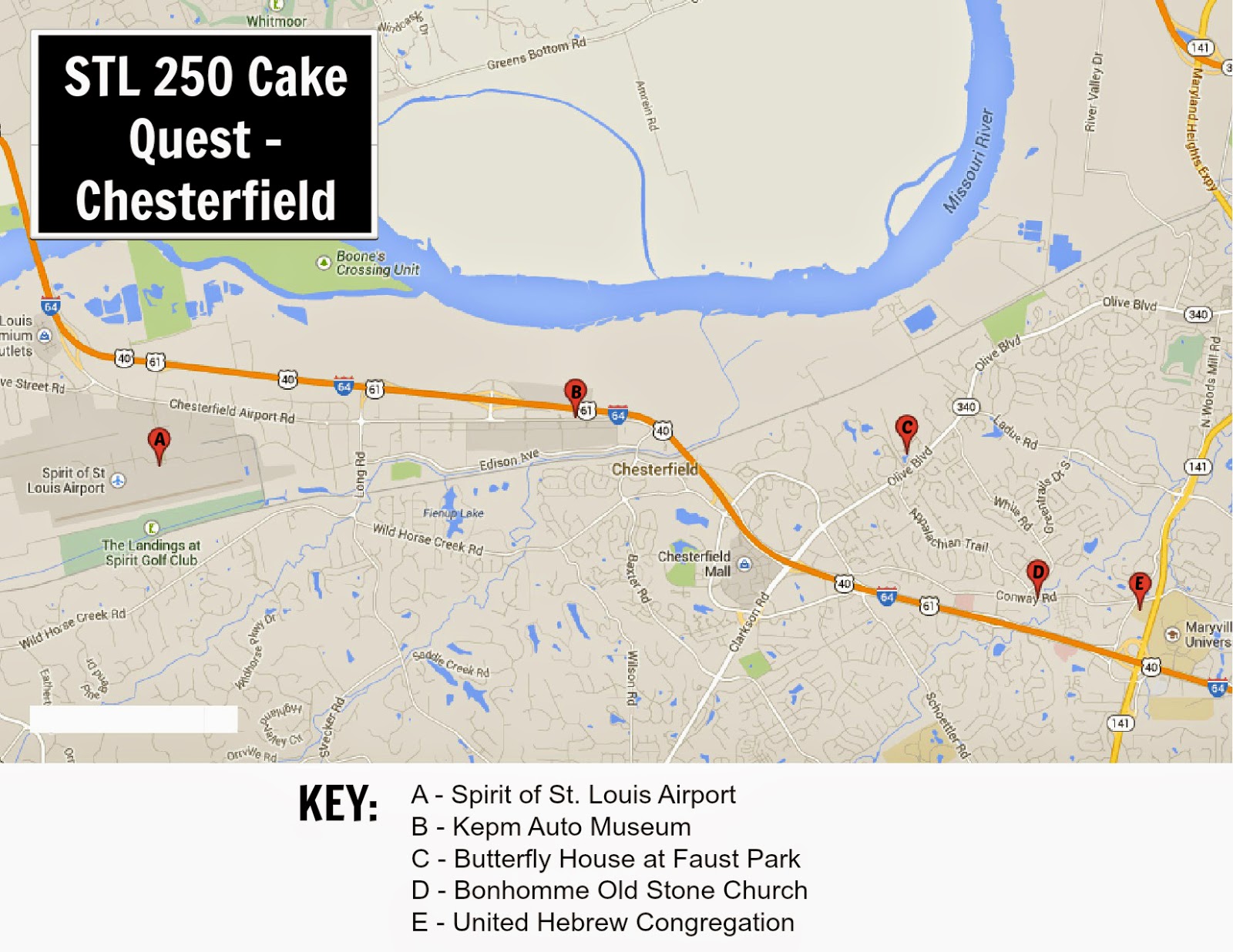 Keeping up with the Kiddos STL 250 Cake Quest Chesterfield