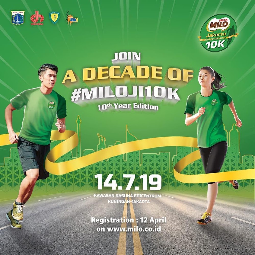 Milo Jakarta International 10K • 2019 Milo Jakarta International 10K • 2019
