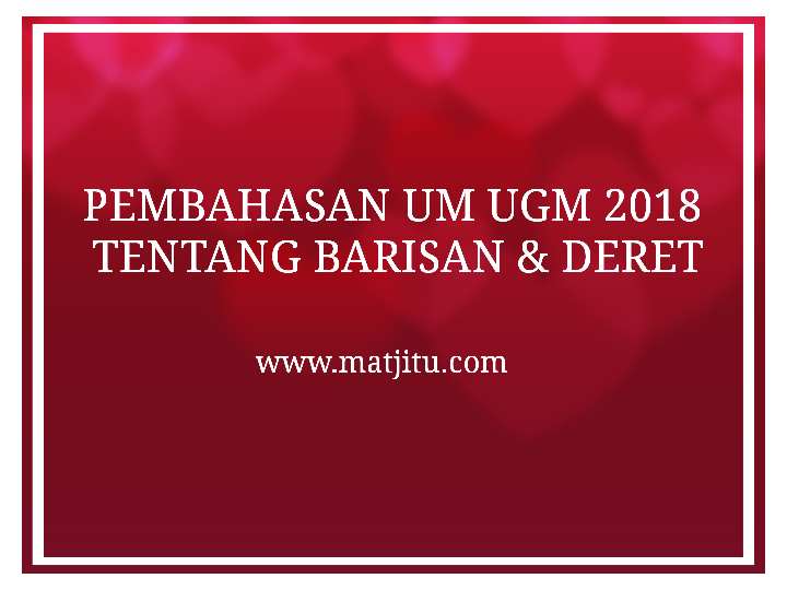 Soal Ujian Masuk Ugm Dan Pembahasan Ilmusosial Id