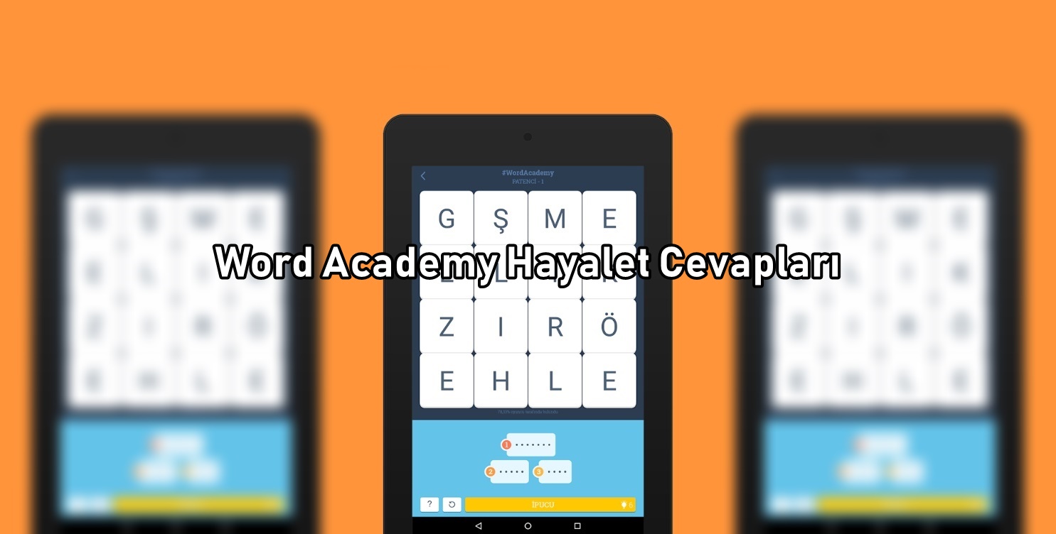 Word Academy Hayalet Cevapları Word Academy Hayalet Cevaplari