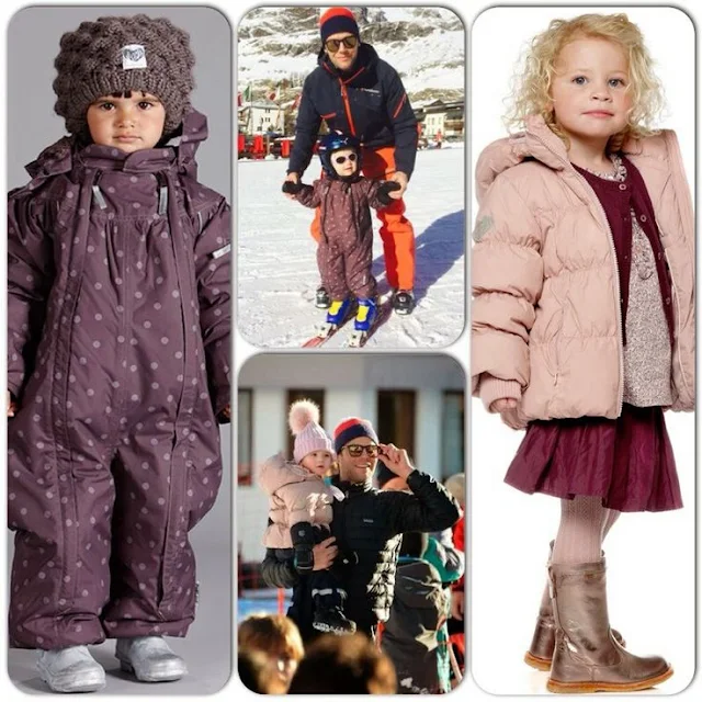 Princess Estelle's Pomp de Lux ' Rosy' Little Snowsuit & 'Bergen' Little Jacket
