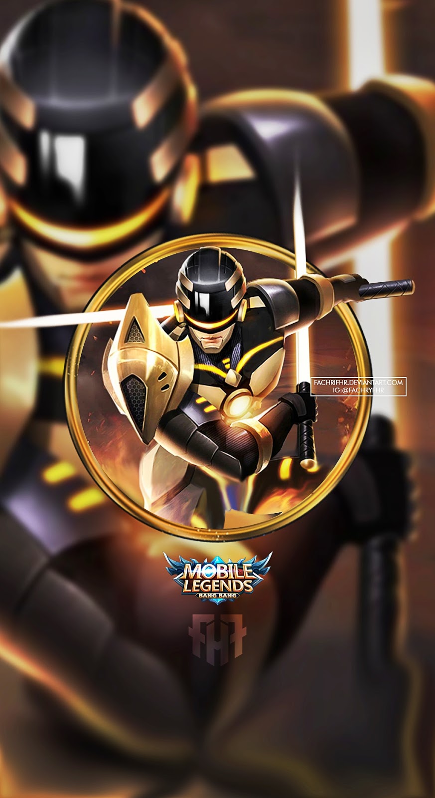 Saber Force Warrior By Fachrifhr Wallpaper Mobile Legends