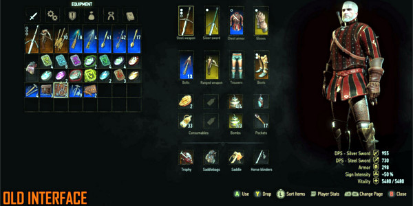Menu Antigo