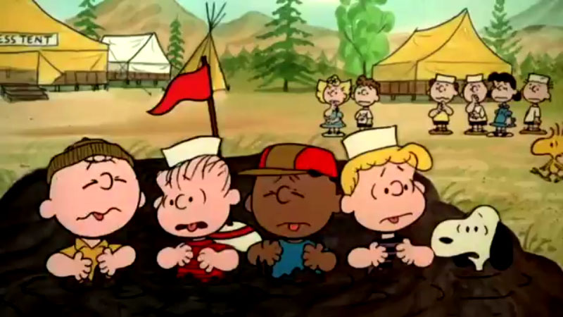 Escapa Charlie Brown Escena 9