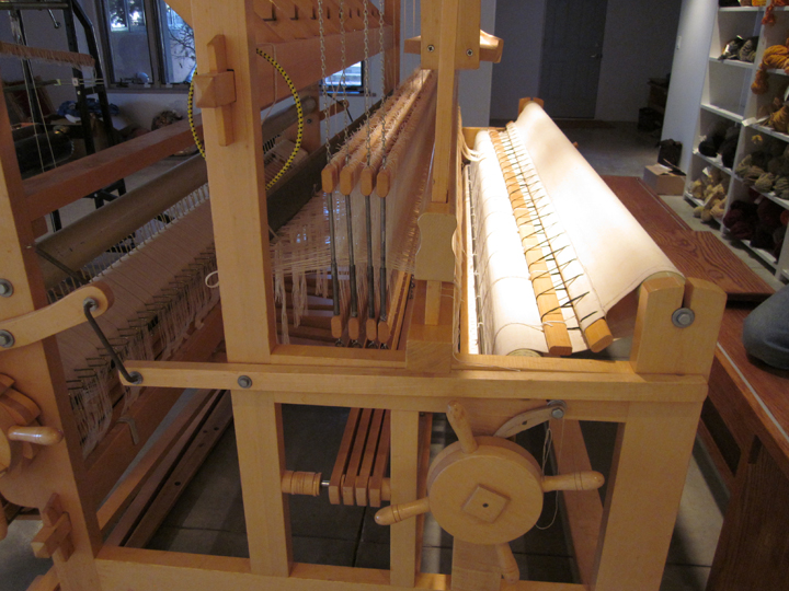 Rebecca Mezoff, Tapestry Artist The Cranbrook loom of James Koehler