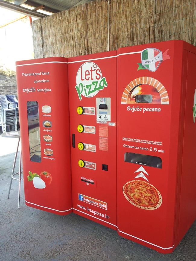 30 Insanely Clever Innovations That Need To Be Everywhere Already - Fresh pizza vending machines.