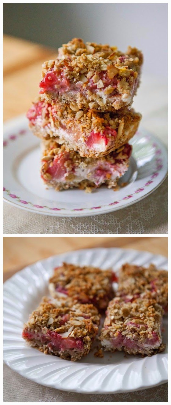 Strawberry Cheesecake Breakfast Bars BestFoodRecipes