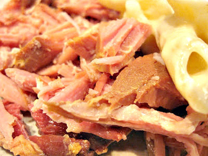 Slow Cooked Gammon in Pineapple Juice